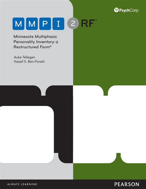 mmpi 2 rf reading level|MMPI 2 rf interpretive manual.